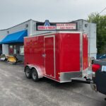2025 AMERICAN HAULER ARROW DELUXE 6′ X 12′ WITH 6′ 6″ INTERIOR HEIGHT CARGO / ENCLOSED TRAILER