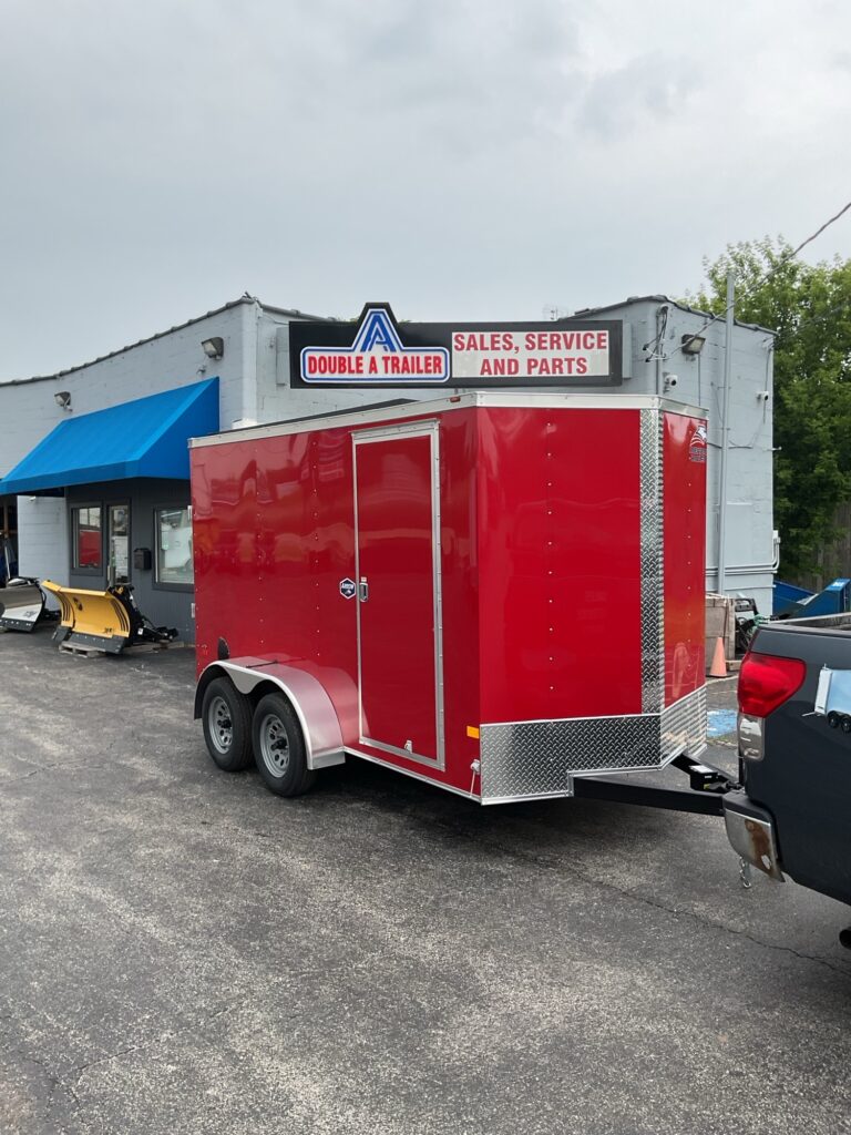 2025 AMERICAN HAULER ARROW DELUXE 6′ X 12′ WITH 6′ 6″ INTERIOR HEIGHT CARGO / ENCLOSED TRAILER