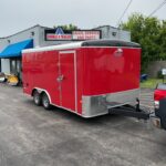 2025 NIGHTHAWK 8′.5″ X 16′ WITH LANDSCAPE PACKAGE AND 6’6″ INTERIOR HEIGHT ENCLOSED/ CARGO TRAILER