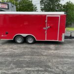 2025 NIGHTHAWK 8′.5″ X 16′ WITH LANDSCAPE PACKAGE AND 6’6″ INTERIOR HEIGHT ENCLOSED/ CARGO TRAILER