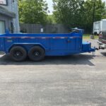 2025 FORCE 14K 7′ X 14′ WITH TELESCOPIC CYLINDER DUMP TRAILER
