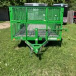 USED 2023 DELCO 7X16 12K GVWR UTILITY TRAILER