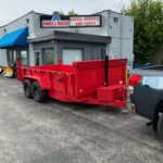 2025 FORCE 14K 7′ X 14′ WITH TELESCOPIC CYLINDER DUMP TRAILER