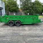2025 FORCE 14K 7′ X 16′ WITH TELESCOPIC CYLINDER DUMP TRAILER
