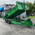 2025 FORCE 14K 7′ X 16′ WITH TELESCOPIC CYLINDER DUMP TRAILER