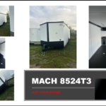 2026 American Hauler MACH 8.5 X 24 10K ENCLOSED CAR HAULER TRAILER