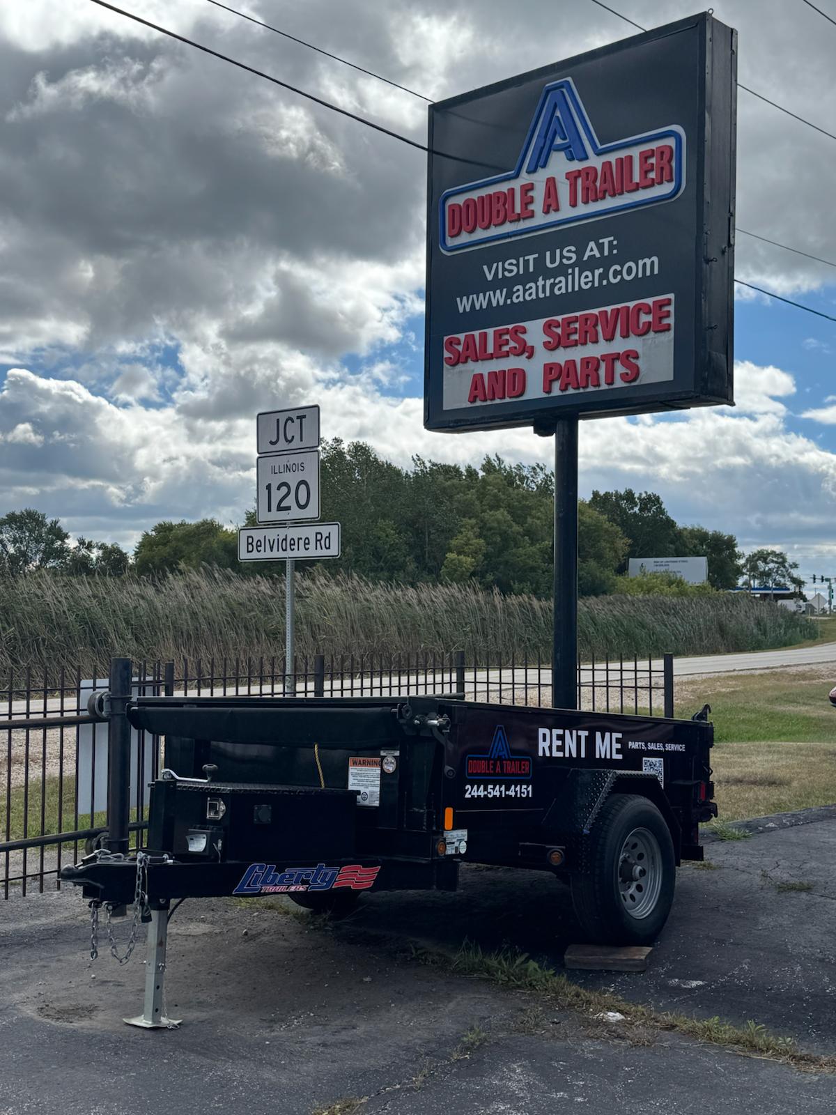 5 X 8 DUMP TRAILER
